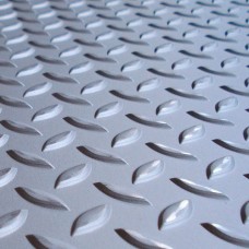 Лист нержавеющий рифленый г/к чечевица AISI 304 2,5 мм ГОСТ 8568-77