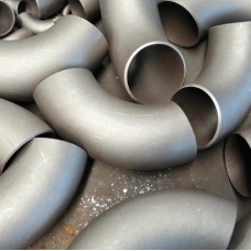 Отвод крутоизогнутый нержавеющий бесшовный приварной 15Х5М 45° DN 15 21,3х3,2 мм ГОСТ 17375-2001 тип 3D исп. 1